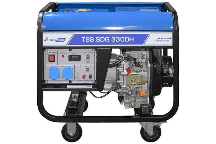 Дизель генератор TSS SDG 3300EH